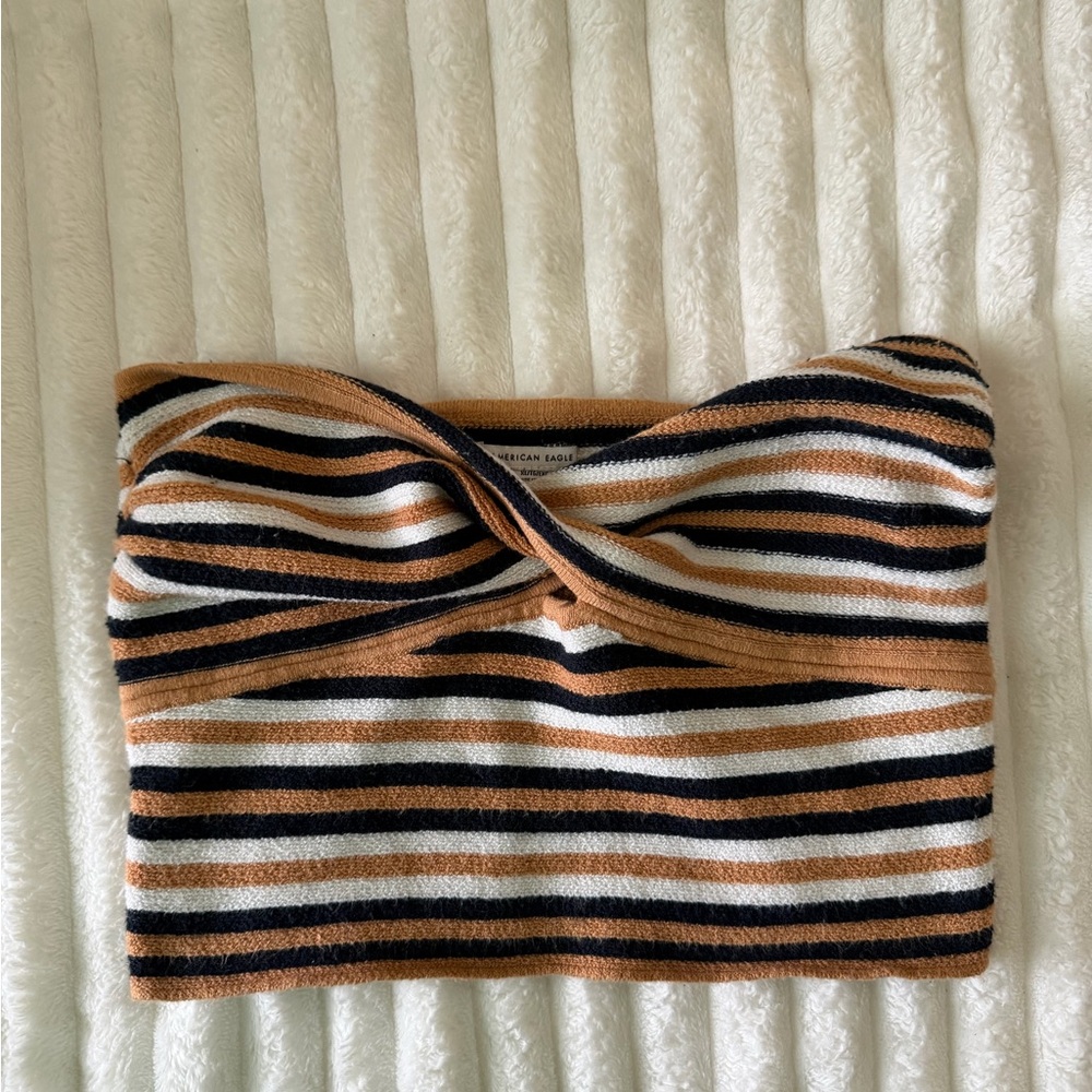 American Eagle Outfitters Striped Tube Top